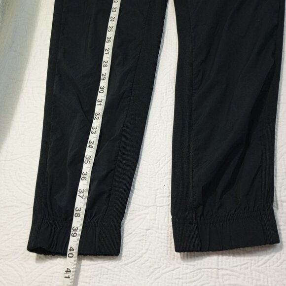Hurley Women Black Jogger Pants Size L Elastic Waistband & Cuffs Comfortable Fit - Picture 9 of 9